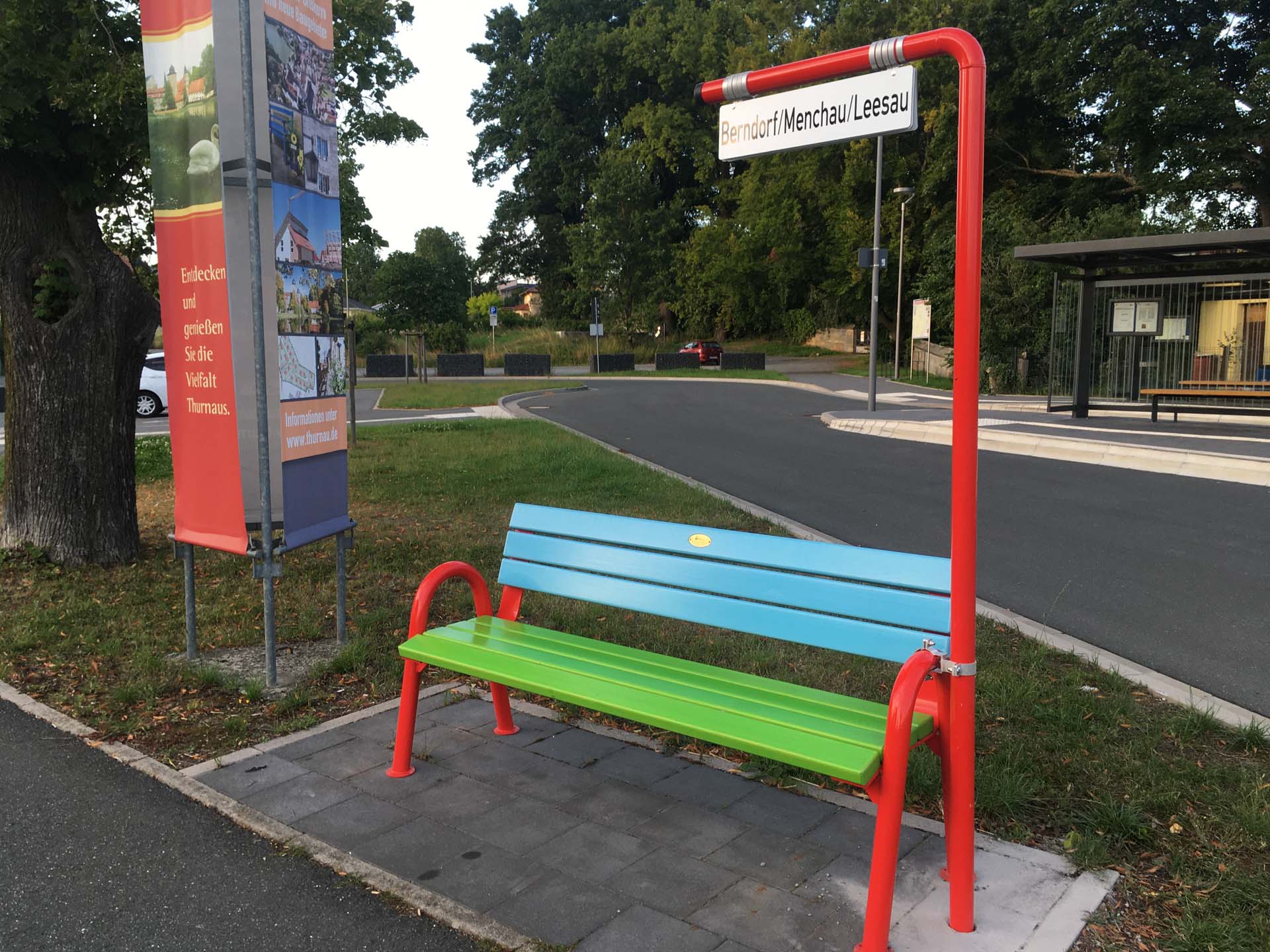 Mitfahrerbank in Markt Thurnau