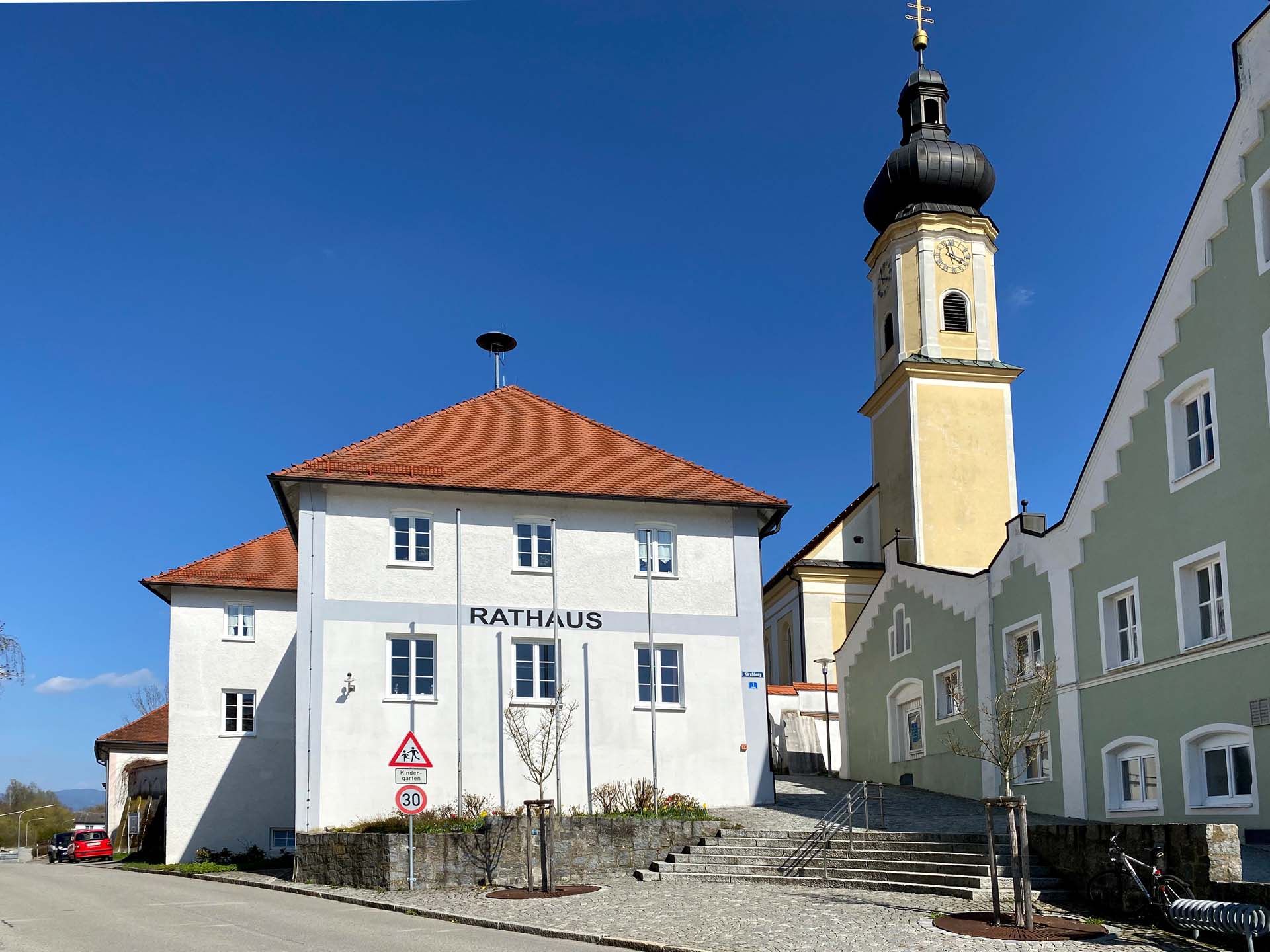 Rathaus der Gemeinde Irlbach